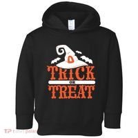 Trick Or Treat Halloween Witch Toddler Hoodie thumb 0