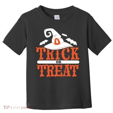 Trick Or Treat Halloween Witch Toddler T-Shirt