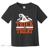 Trick Or Treat Halloween Witch Toddler T-Shirt thumb 0