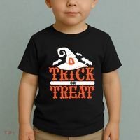 Trick Or Treat Halloween Witch Toddler T-Shirt thumb 2