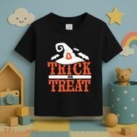 Trick Or Treat Halloween Witch Toddler T-Shirt thumb 3
