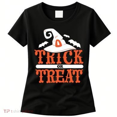 Trick Or Treat Halloween Witch Women's T-Shirt