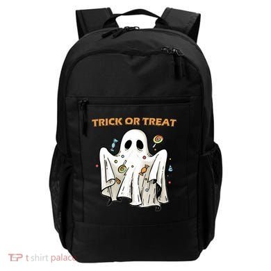 Trick Or Treat Candy Ghost Halloween Backpack