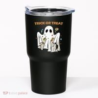 Trick Or Treat Candy Ghost Halloween Tumbler thumb 0