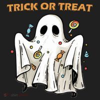 Trick Or Treat Candy Ghost Halloween Tumbler thumb 3