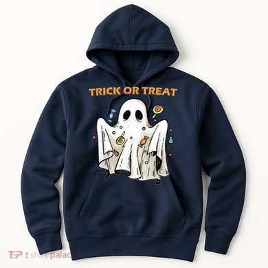 Trick Or Treat Candy Ghost Halloween Hoodie