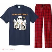 Trick Or Treat Candy Ghost Halloween Pajama Set thumb 0