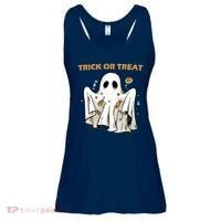 Trick Or Treat Candy Ghost Halloween Ladies Essential Flowy Tank thumb 0