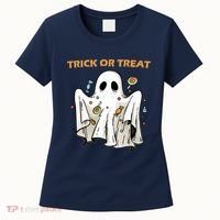 Trick Or Treat Candy Ghost Halloween Women's T-Shirt thumb 0