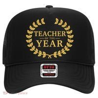 Teacher Of The Year Greatest Ever Award Day Hat thumb 0