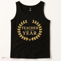 Teacher Of The Year Greatest Ever Award Day Tank Top thumb 2