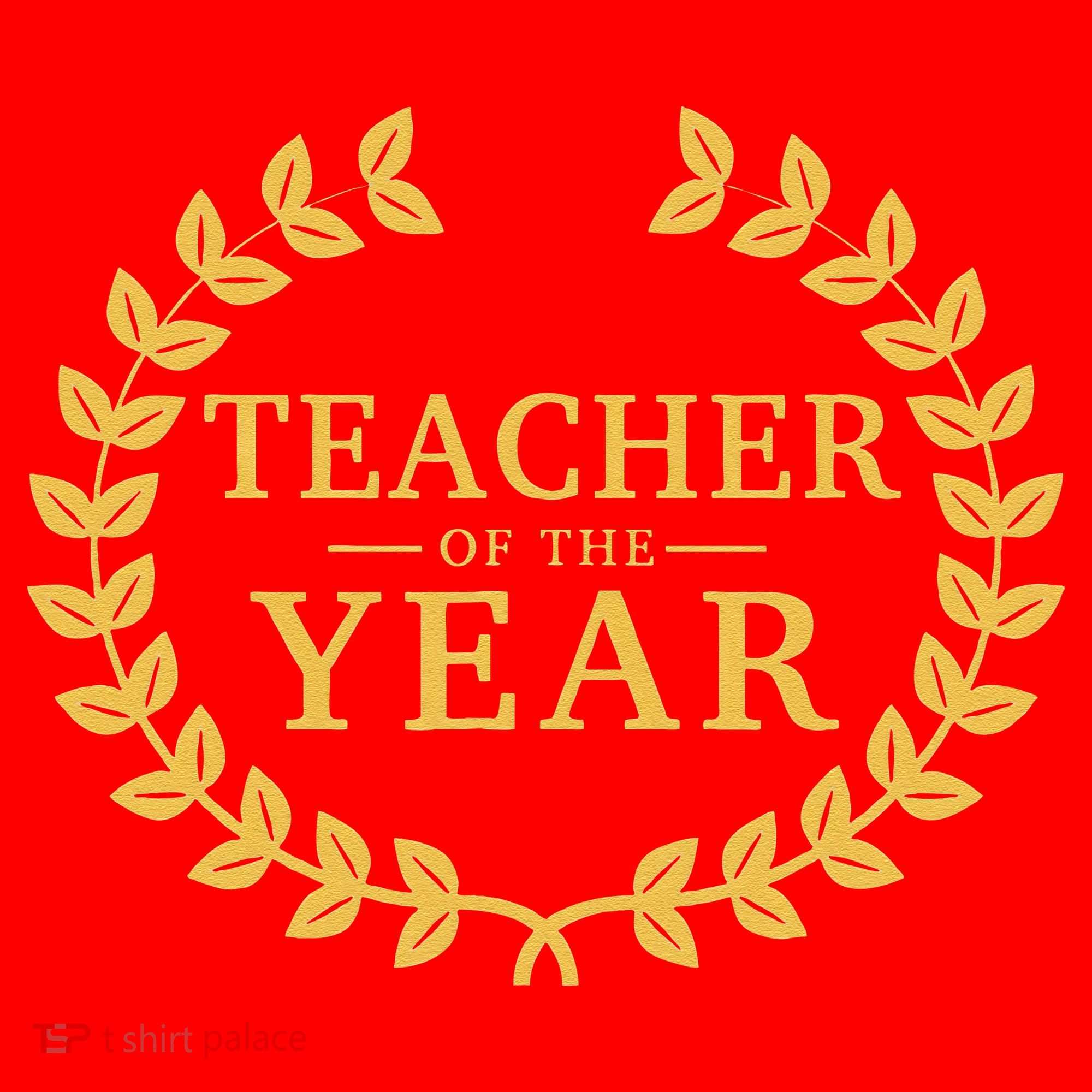 Teacher Of The Year Greatest Ever Award Day Santa Hat