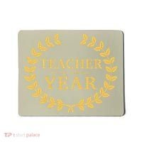 Teacher Of The Year Greatest Ever Award Day Mousepad thumb 0