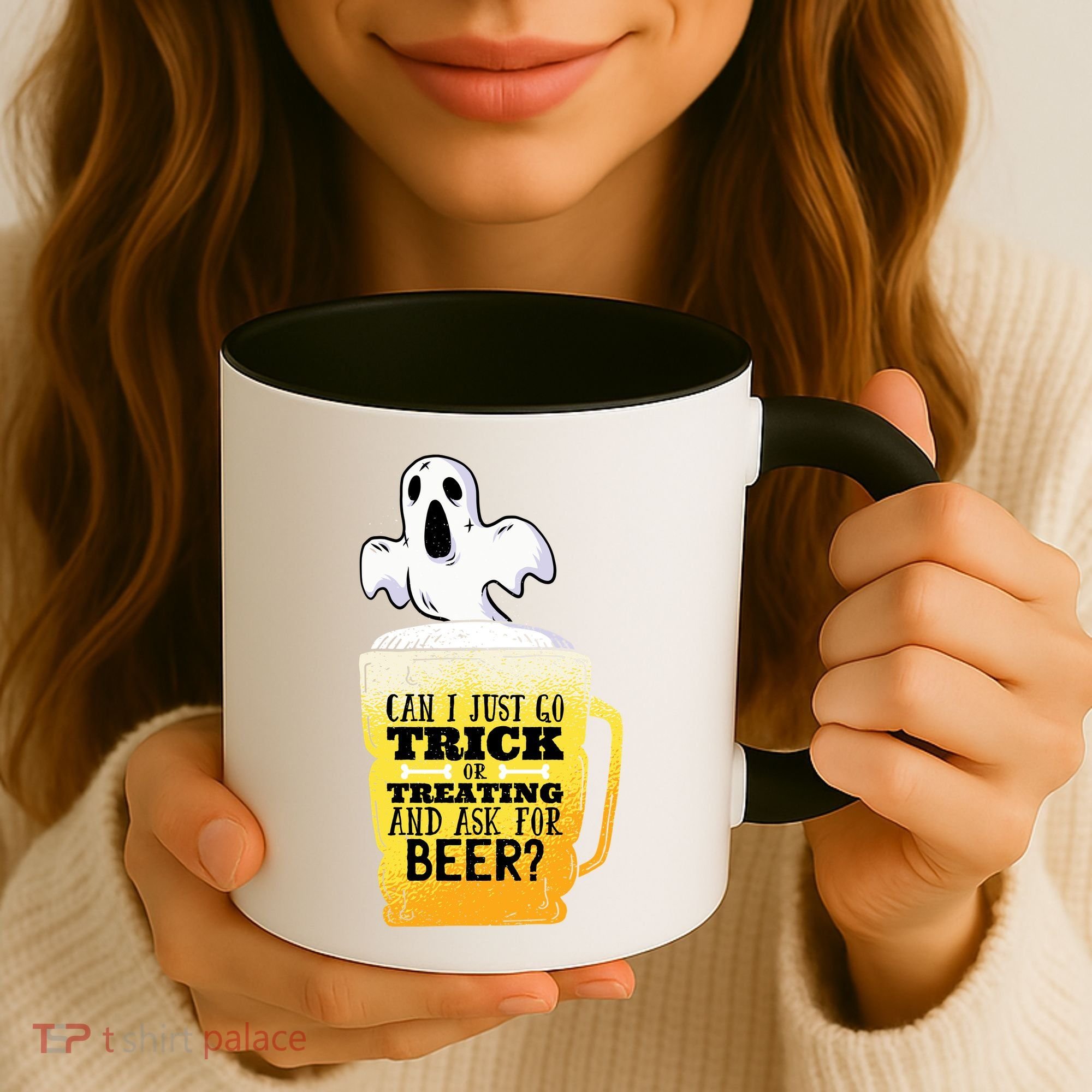 Trick Or Treating Beer Funny Coffee Mug
