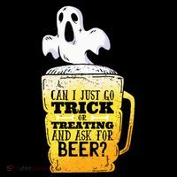 Trick Or Treating Beer Funny Coffee Mug thumb 5