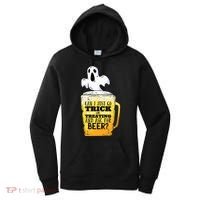 Trick Or Treating Beer Funny Women's Hoodie thumb 0