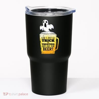 Trick Or Treating Beer Funny Tumbler