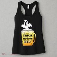 Trick Or Treating Beer Funny Women's Tank Top thumb 3