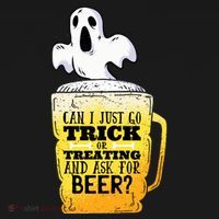Trick Or Treating Beer Funny Women's Tank Top thumb 5