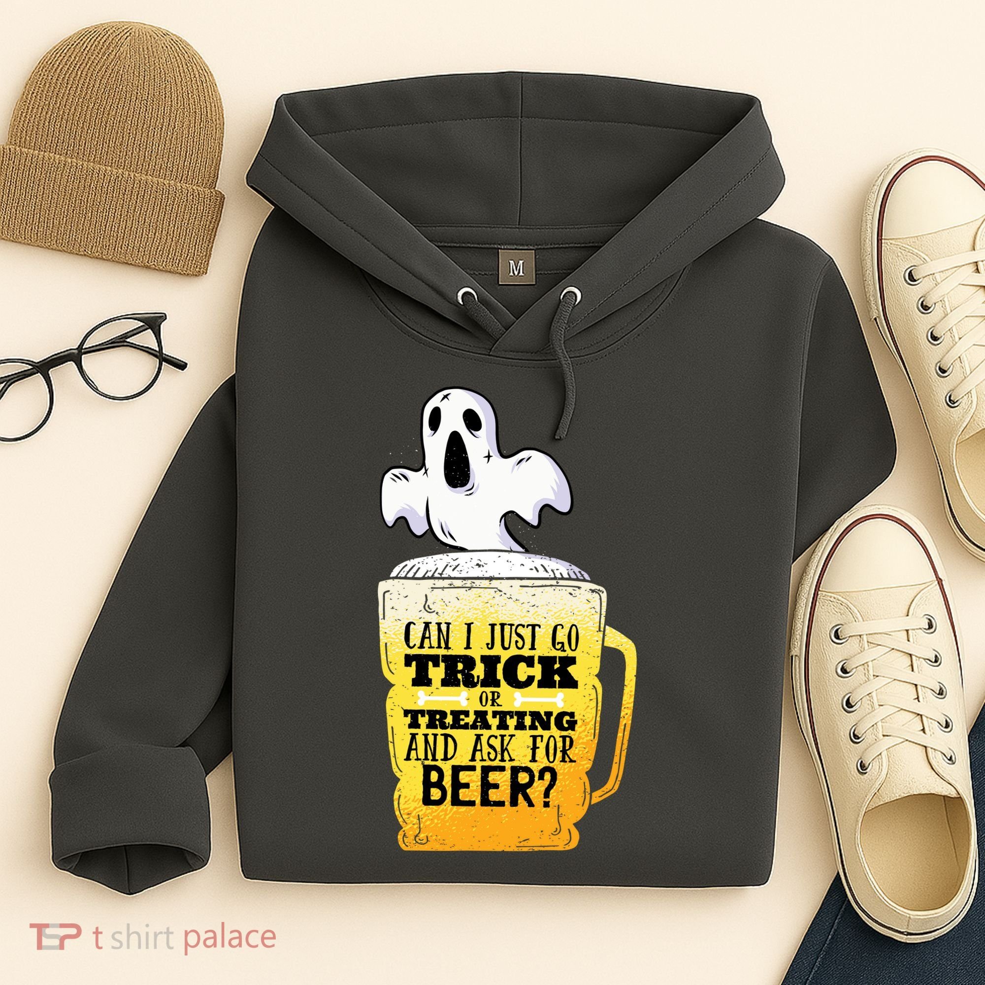 Trick Or Treating Beer Funny Hoodie