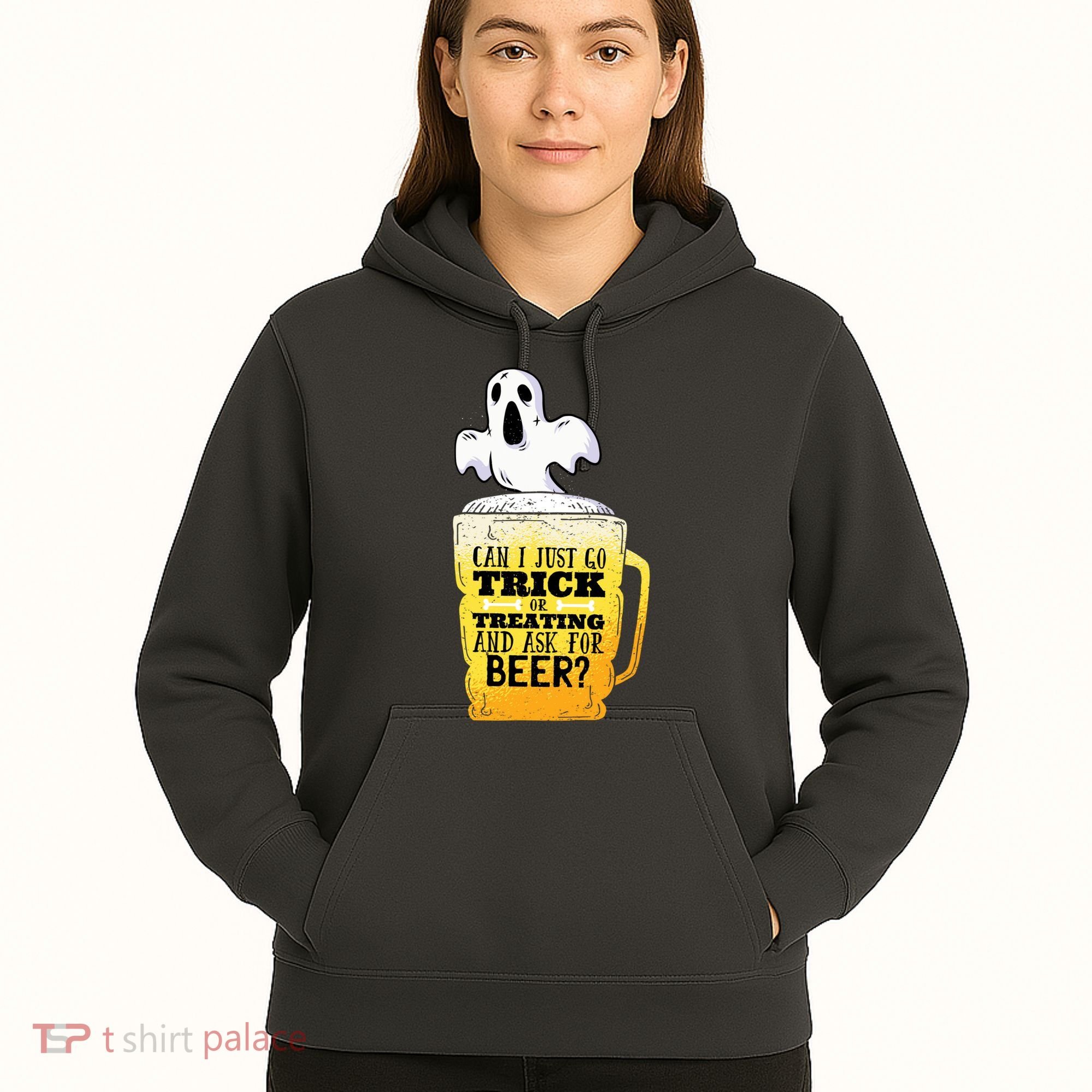Trick Or Treating Beer Funny Hoodie