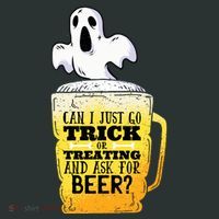 Trick Or Treating Beer Funny Sweatshirt thumb 2