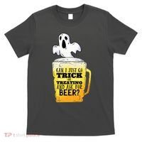 Trick Or Treating Beer Funny T-Shirt thumb 0