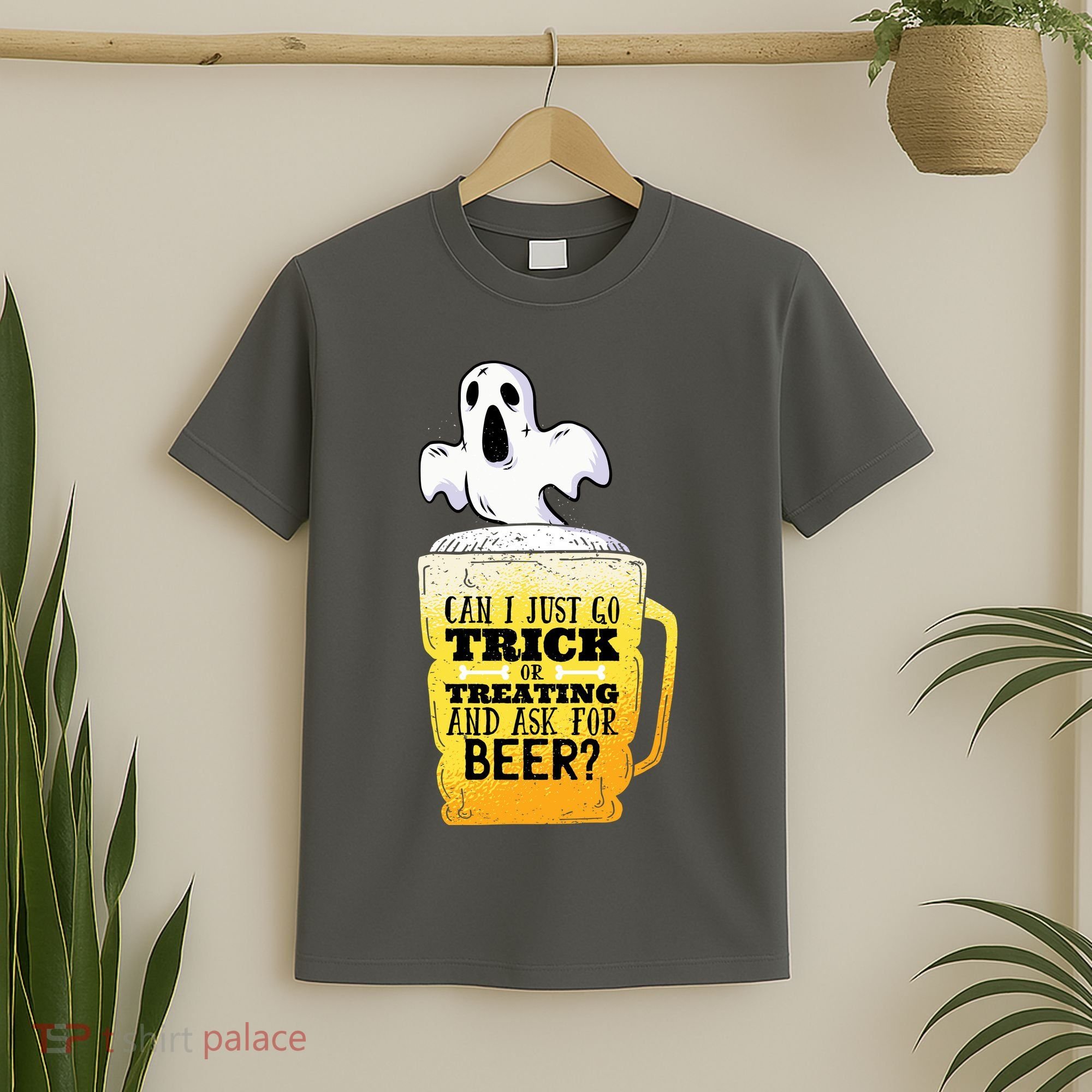 Trick Or Treating Beer Funny T-Shirt