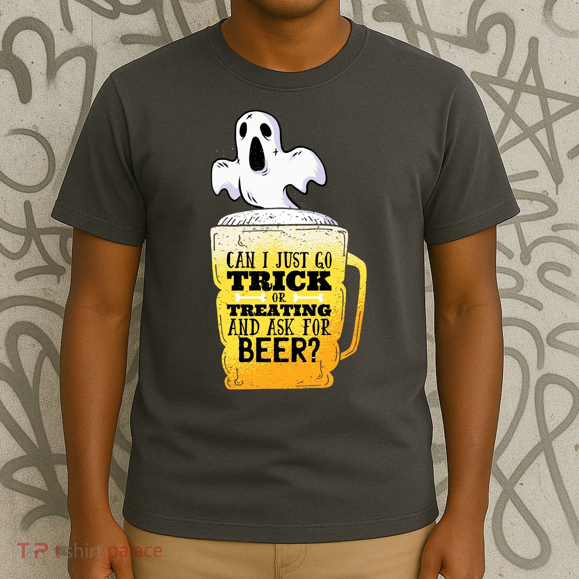Trick Or Treating Beer Funny T-Shirt