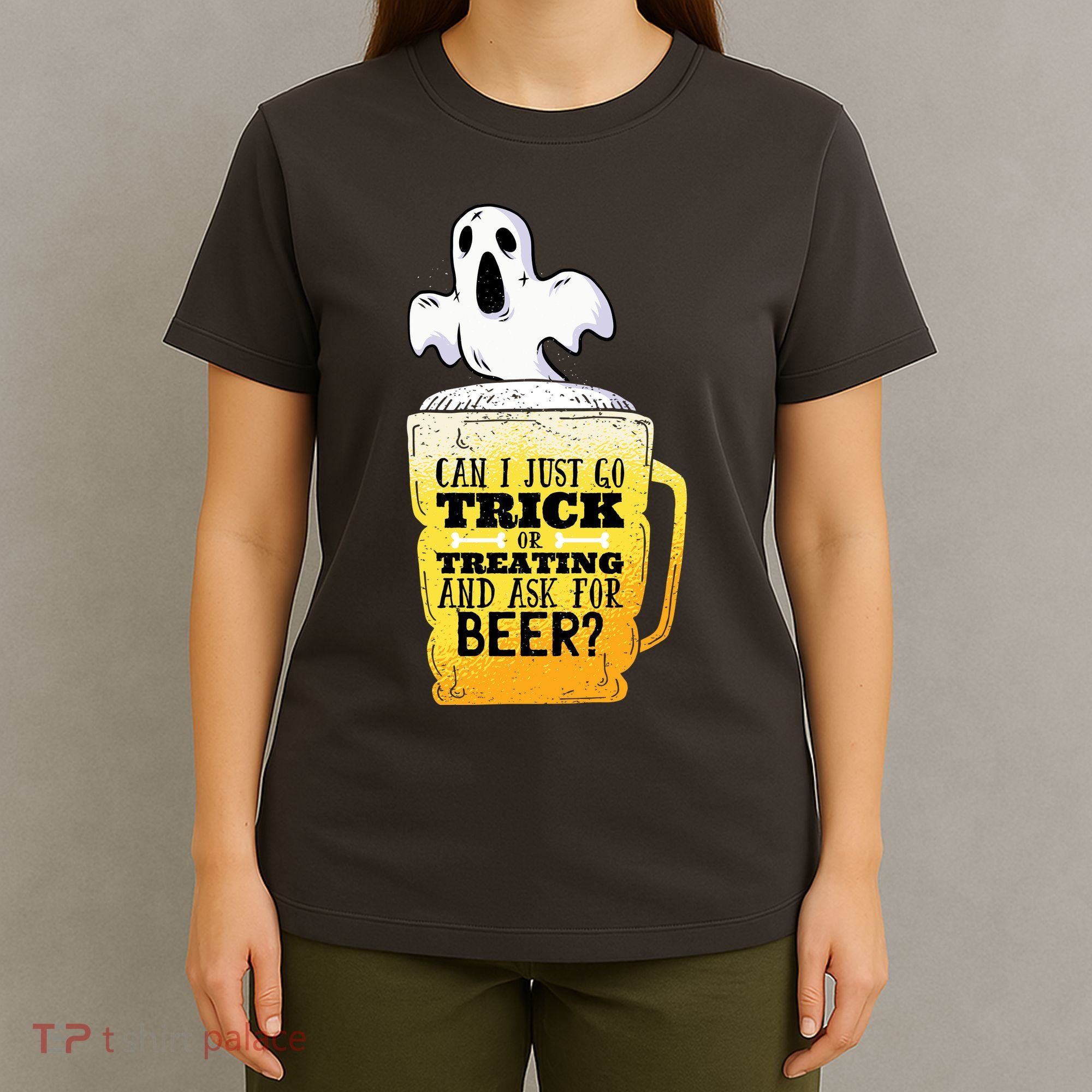 Trick Or Treating Beer Funny T-Shirt