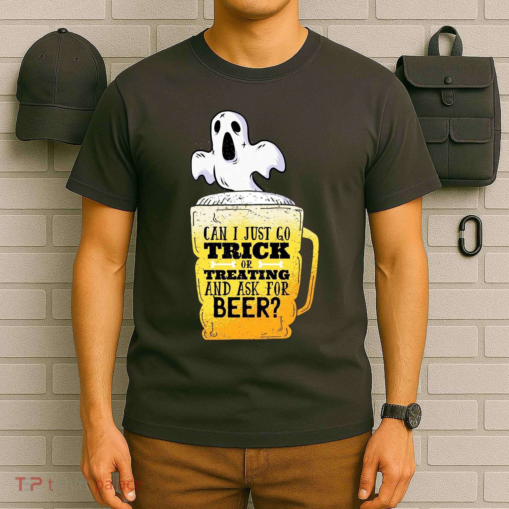 Trick Or Treating Beer Funny T-Shirt