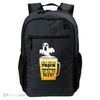 Trick Or Treating Beer Funny Backpack thumb 0