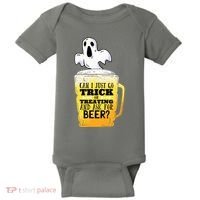 Trick Or Treating Beer Funny Baby Bodysuit thumb 0