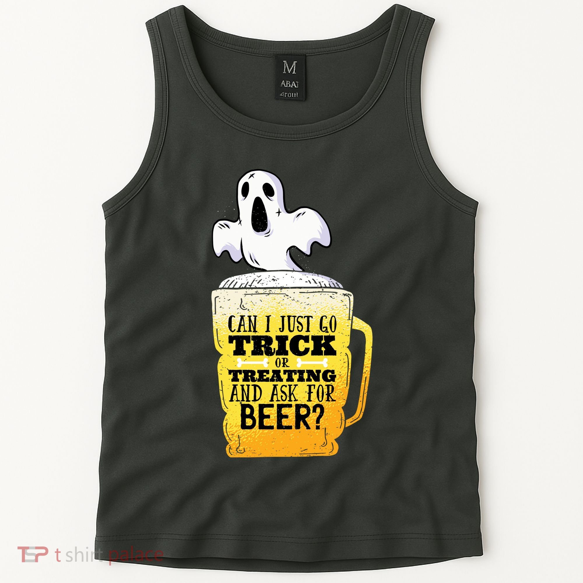Trick Or Treating Beer Funny Tank Top