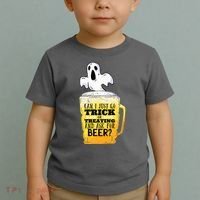Trick Or Treating Beer Funny Toddler T-Shirt thumb 2