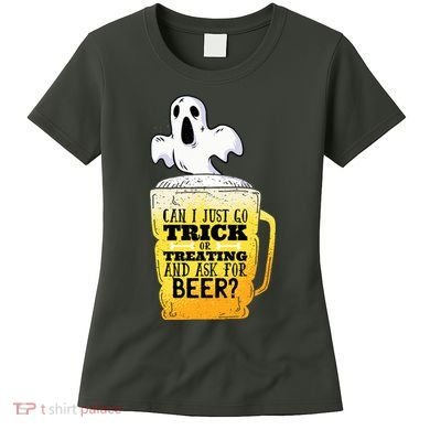 Trick Or Treating Beer Funny Women's T-Shirt