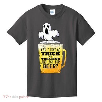 Trick Or Treating Beer Funny Kids T-Shirt