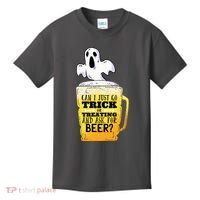 Trick Or Treating Beer Funny Kids T-Shirt thumb 0