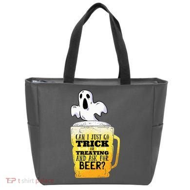 Trick Or Treating Beer Funny Tote Bag