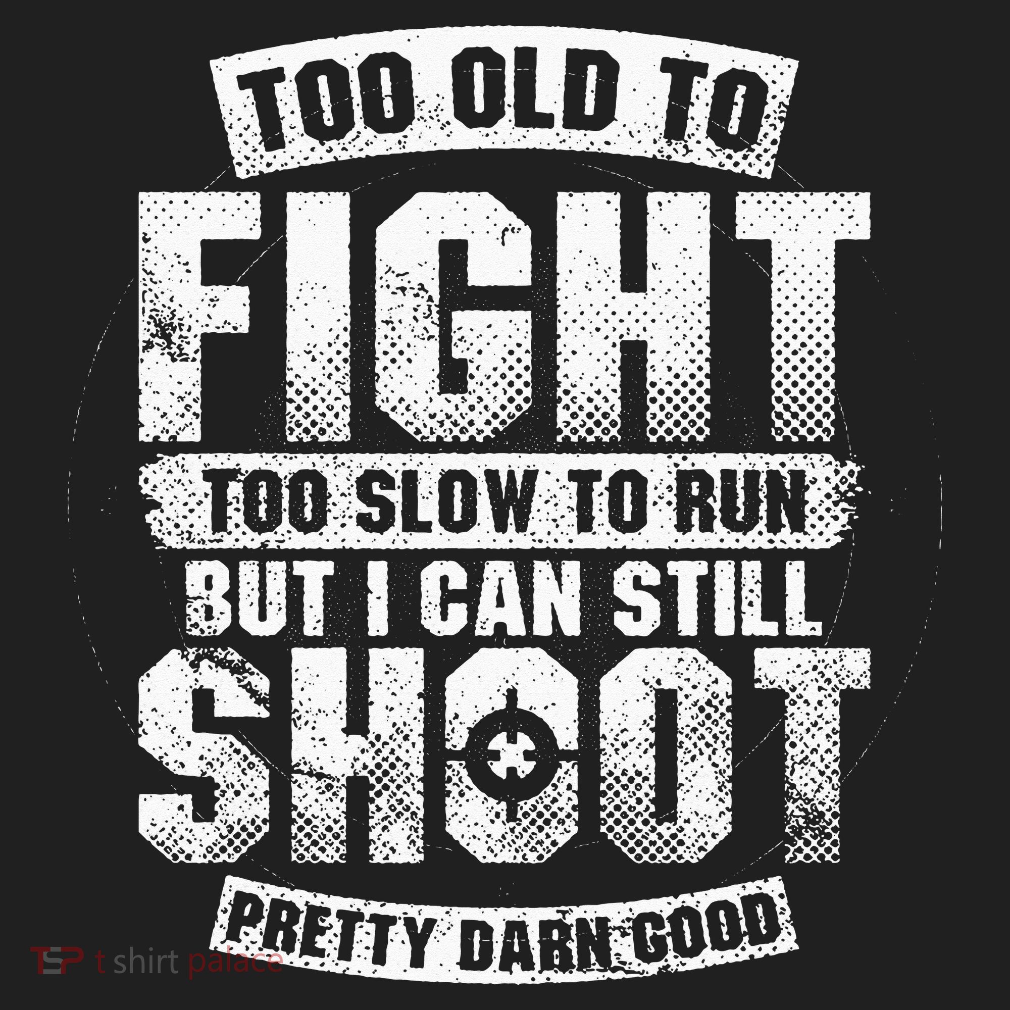 Too Old To Fight Too Slow To Run funny quotes Beanie