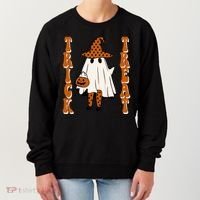 Trick Or Treat Festive Halloween Ghost Women's Sweatshirt thumb 0