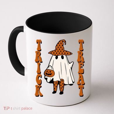 Trick Or Treat Festive Halloween Ghost Coffee Mug