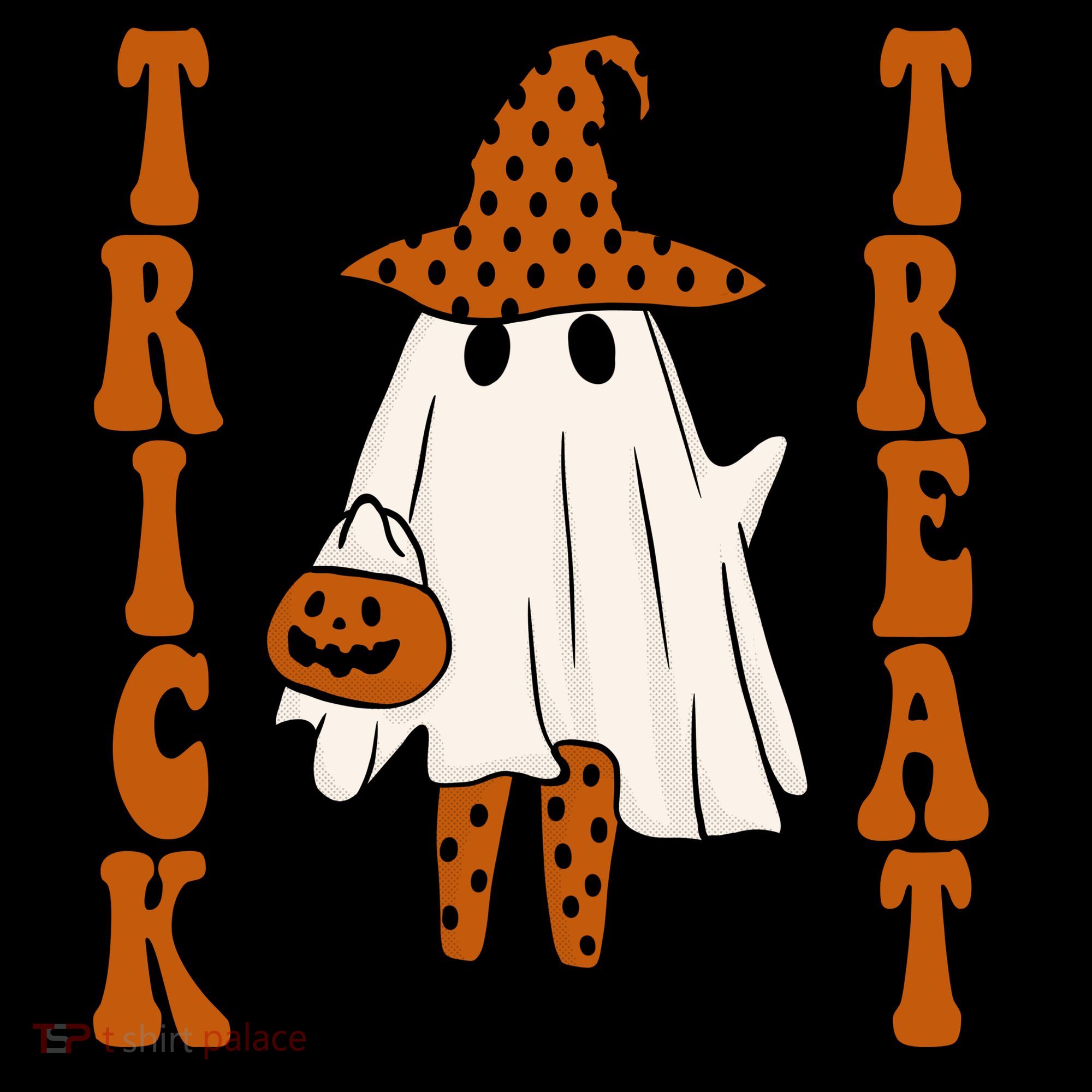 Trick Or Treat Festive Halloween Ghost Coffee Mug