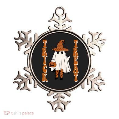 Trick Or Treat Festive Halloween Ghost Ornament