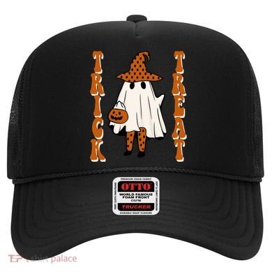 Trick Or Treat Festive Halloween Ghost Hat