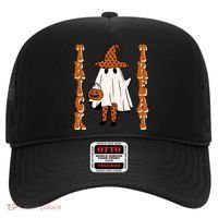 Trick Or Treat Festive Halloween Ghost Hat thumb 0