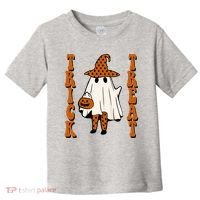 Trick Or Treat Festive Halloween Ghost Toddler T-Shirt thumb 0