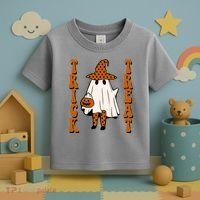Trick Or Treat Festive Halloween Ghost Toddler T-Shirt thumb 3