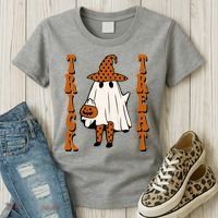 Trick Or Treat Festive Halloween Ghost Women's T-Shirt thumb 3