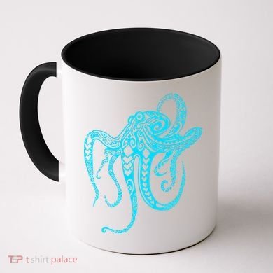 Tribal Octopus Coffee Mug